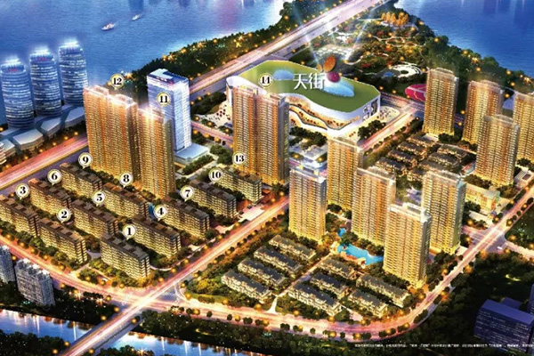 龙湖地产龙湖·春江郦城供配电设计工程